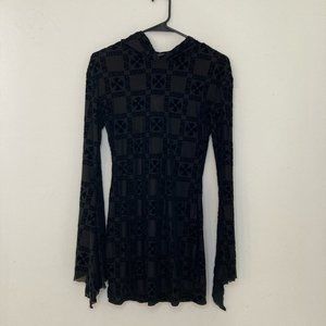 Sheer Goth/Punk Dress